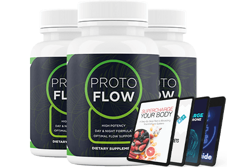 Protoflow price and package options — 3 bottle
