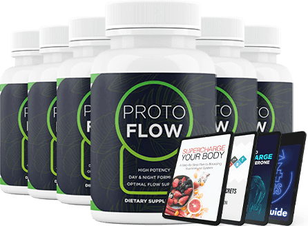Protoflow 6 bottle package with free bonus guides